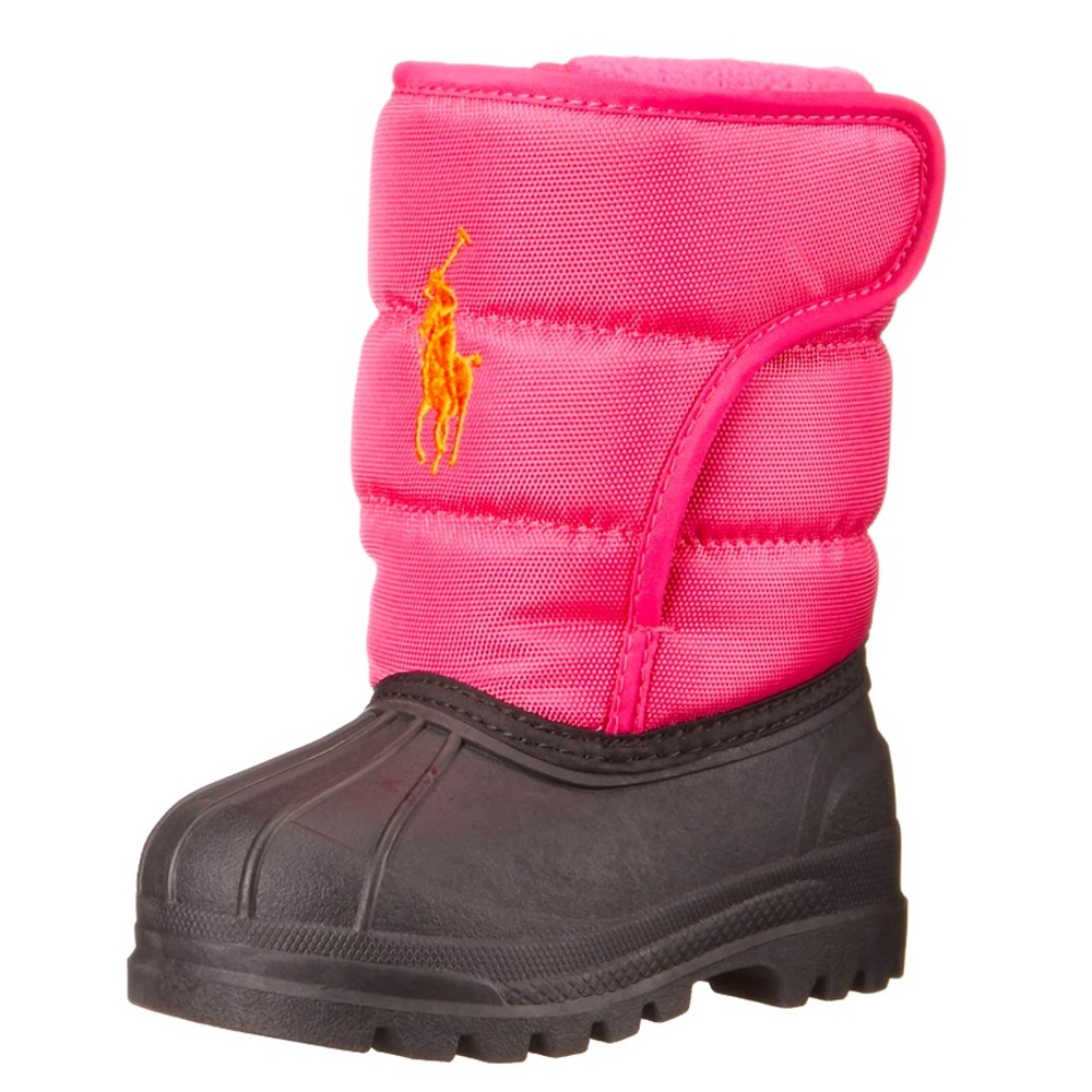NWT Polo Ralph Lauren Girls Snow Boots • Size 1 - Picture 7 of 16